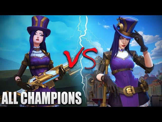 LEAGUE OF LEGENDS VS WILD RIFT ALL CHAMPIONS Ingame & Models/Graphics Comparison