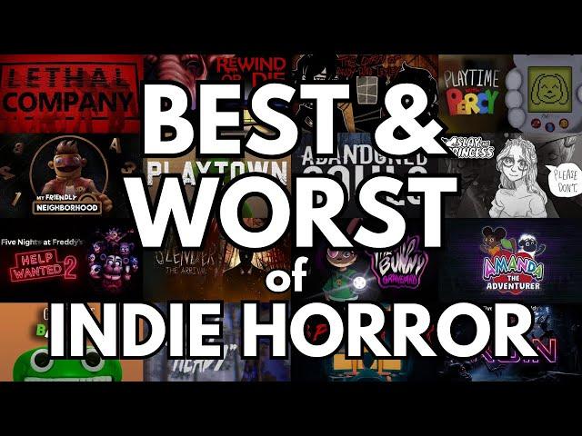 The Best and Worst of Indie Horror - 2023