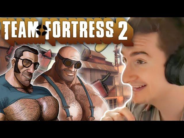 FINALLY, ОЛЁША И ПЕРЕКАЧАННЫЕ МУЖИКИ | Олёша играет в Team Fortress 2