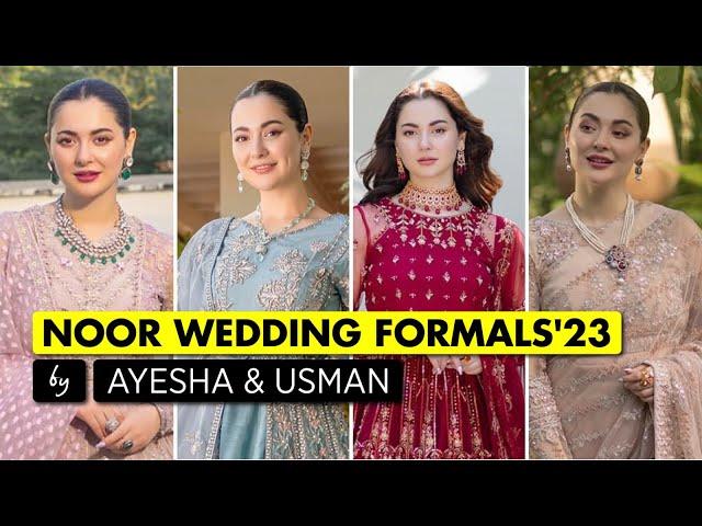 AyeshaandUsman|| Azzal Noor Wedding Formals'23 Collection ||  Luxury Wedding Formals by Ayesha&Usman