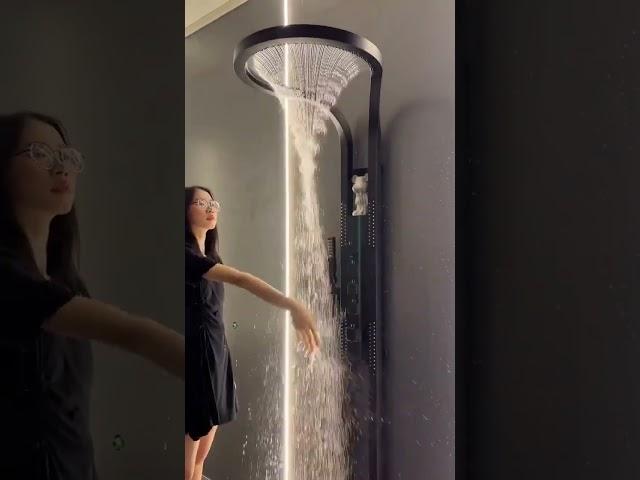 Nordic Rain Modern Waterfall Shower Set ( # 2344  ) 1️⃣Product Link in Bio
