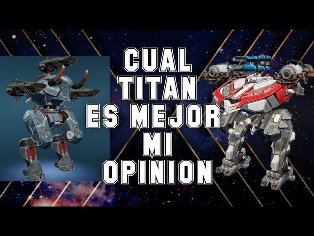 QUE TITAN ES MEJOR MINOS VS LUCHADOR WAR ROBOTS #warrobots #robotgame #denrowgamer #walkingwarrobots