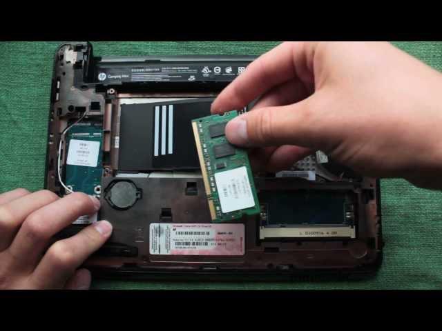 Инструкции по разборке ноутбука HP compaq mini (замена термопасты)