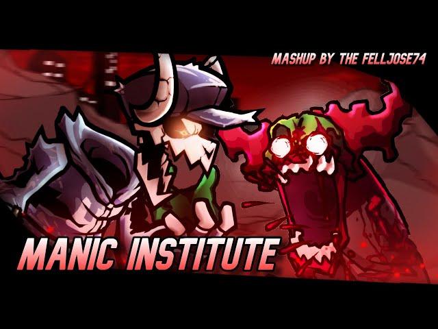 Manic Institute [Madness Erect x Genocide v2 | Tricky The Clown Vs. Tabi] Friday Night Funkin' Mix