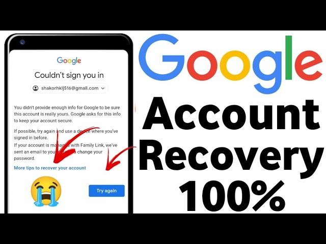 How to recover gmail account || email recovery karne ka tarika || 2 step verification gmail recovery