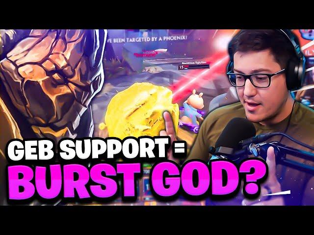 HOW IS GEB HITTING THIS HARD??? - Geb Support Smite Conquest Gameplay