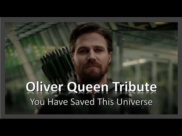 Oliver Queen Tribute || Arrow || Hero of the Universe