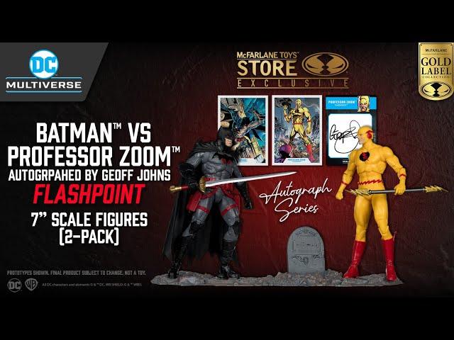 NEW DC Multiverse™ Batman™ & Professor Zoom™ 2-Pack AutoGL 7" Scale Figures | Action Figure Showcase