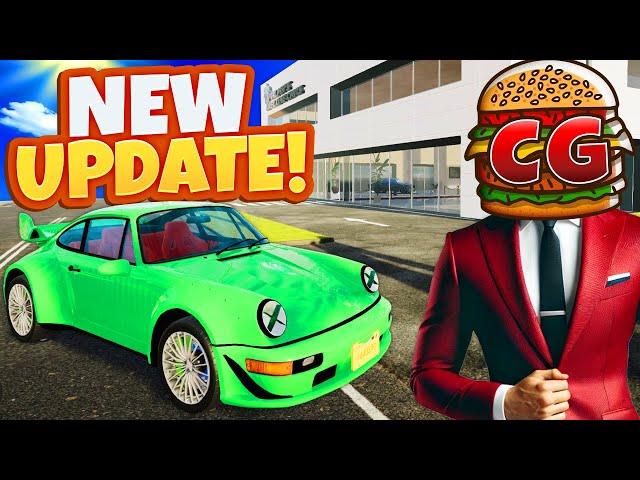 Making MILLIONS off Flipping LUXURY CARS in the NEW UPDATE! (Car For Sale Simulator)