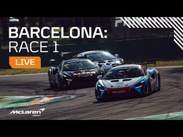 LIVE I Race 1 I Barcelona I McLaren Trophy Europe 2024