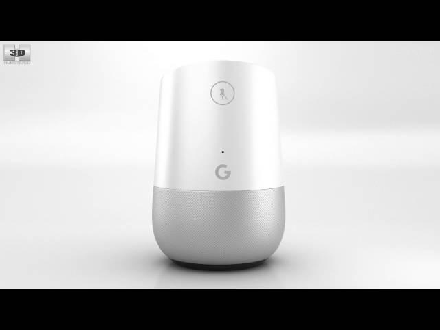 Google Home Speaker 3D model by 3DModels.org