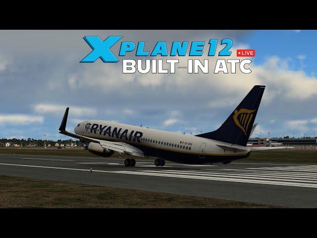 X-Plane 12 ATC Overview | Zibo 737 Mod | Full Flight