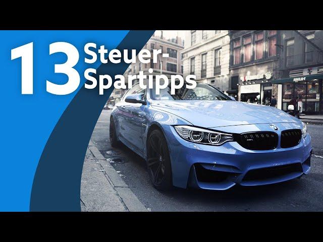 Steuern sparen | 13 legale Steuertipps für Selbstständige