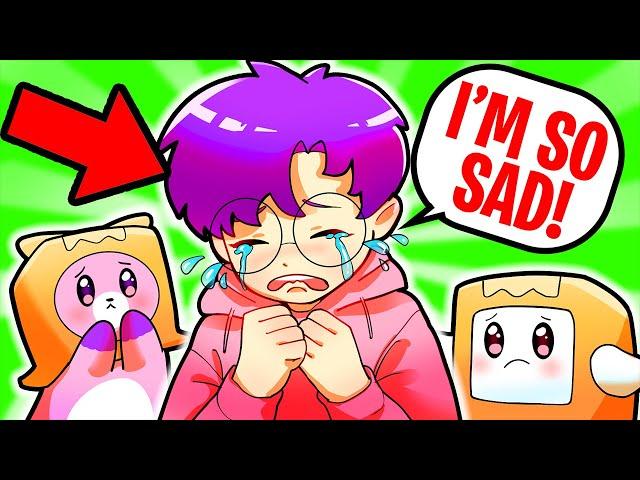 WHY IS LANKYBOX JUSTIN SO SAD? (YOU WILL CRY) *ANIMATION*