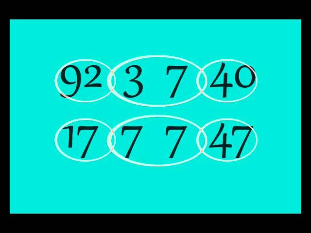 Advanced mnemonics for remembering numbers