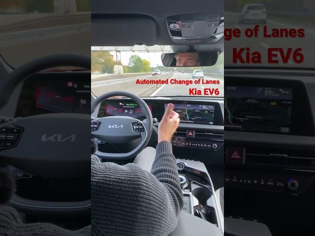 Kia EV6 Highway Driving Assist / Automated Change of Lanes