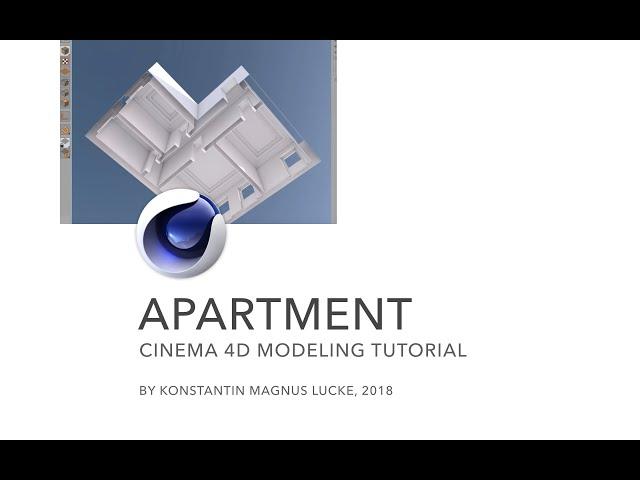 Cinema 4D - Modeling an Appartment Tutorial