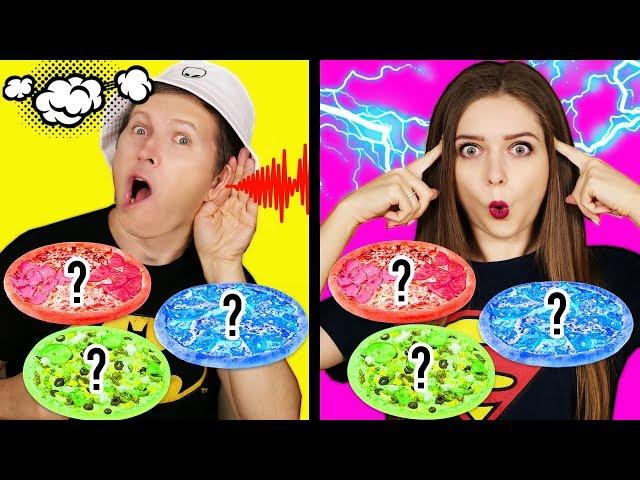 ТЕЛЕПАТИЯ Пицца ЧЕЛЛЕНДЖ! УГАДАЙ если сможешь! TWIN TELEPATHY CHALLENGE  Эльфинка