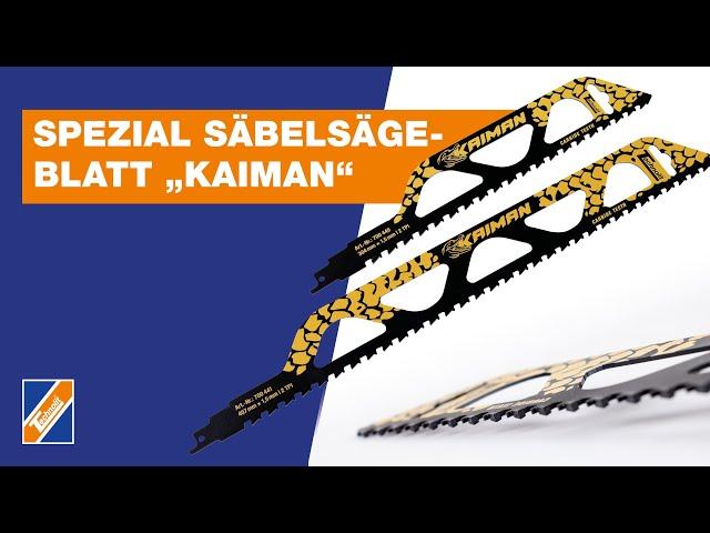 Spezial Säbelsägeblatt Kaiman | für hochabrasive Materialien 