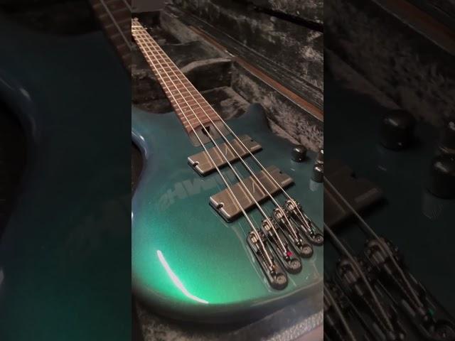 Check out this AWESOME Ibanez bass loaded with Fishman Fluence 