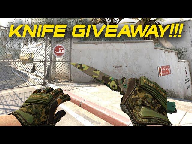 CSGO Knife Giveaway!!! - Nomad Knife | Boreal Forest FT