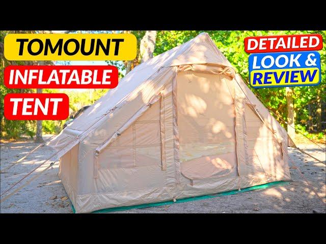 TOMOUNT Inflatable Tent Spacious Comfort for Family Glamping Review