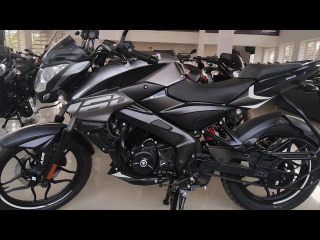 All New Pulsar  NS 160 Bs6 2022 | Grey Colour Black Alloy wheels | exhaust sound #NS160