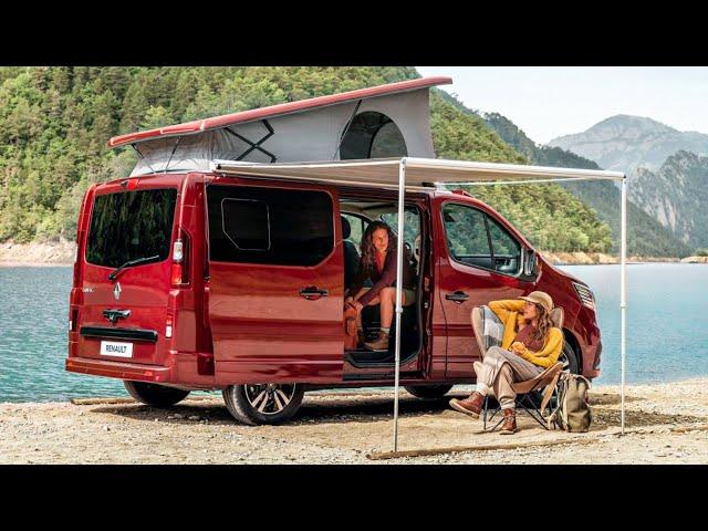 Renault Trafic SpaceNomad And Hippie Caviar Hotel Unveiled As Chic Camper Vans