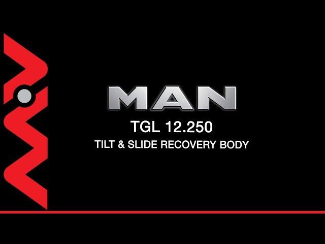 YJ66YFP   MAN TGL 12 250 Steel tilt and slide recovery body