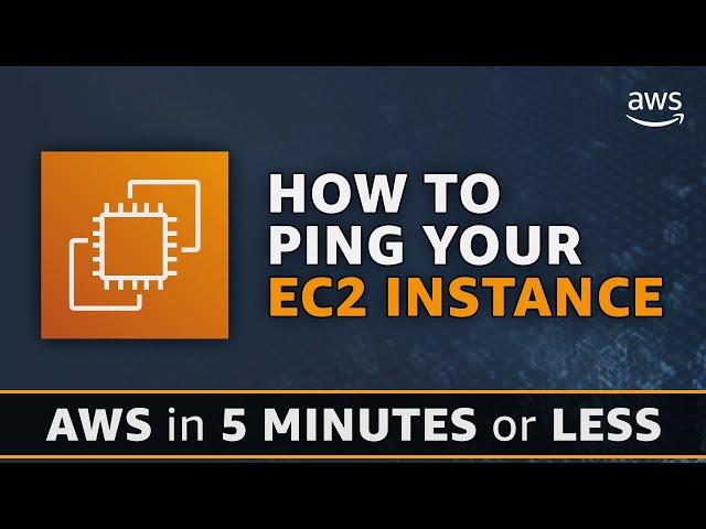 How to make an EC2 instance "pingable" // Configue Amazon EC2 to allow ping requests