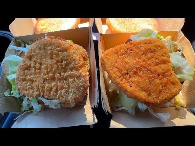 McDonald's NEW Chicken Big Mac IS DEPRESSING!!!