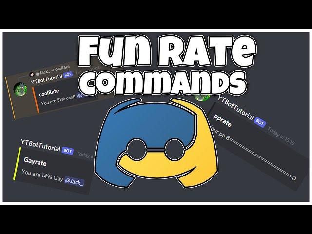 (Discord.py) How to Easily Create Fun Rate Commands