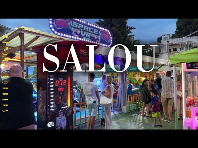 SALOU SPAIN NIGHT WALK TOUR- Salou Nightlife July 2024 SUMMER