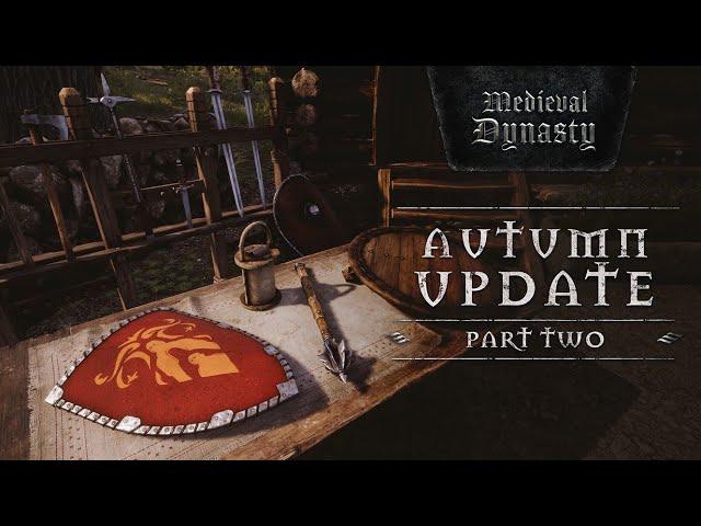 Medieval Dynasty | Autumn Update Trailer | Part II