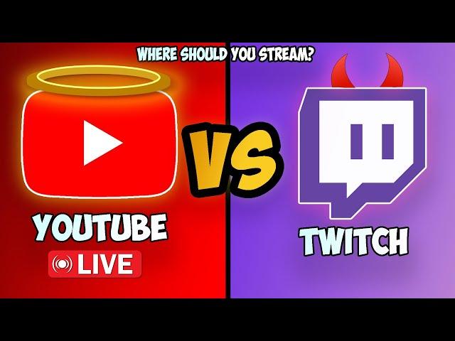 Should you stream on YouTube Live? Twitch VS YouTube Live