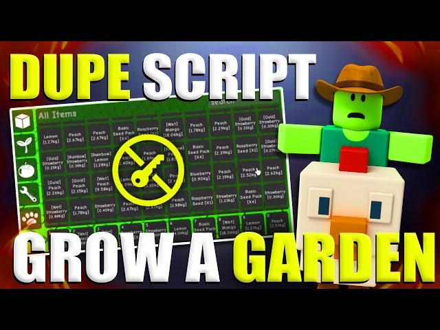[INVENTORY DUPE] Grow A Garden Script (PC & Mobile) | No Key, Free, Updated 2025