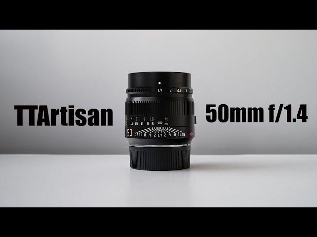 TTArtisan 50mm f/1.4 недорогой мануальный полтос