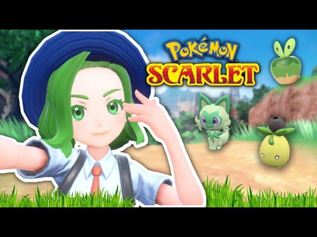 I Beat Pokémon Scarlet using ONLY Grass Type Shiny Pokémon