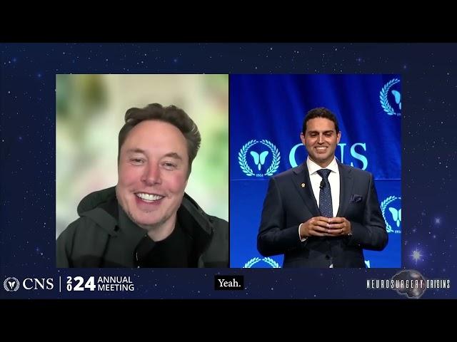 CNS 2024 - Michael L.J, Apuzzo Lecture on Creativity & Innovation: Elon Musk & Dr. A. Khalessi