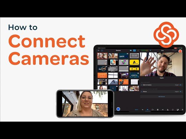 How to Connect Multiple Cameras to Your Livestream - Switcher Studio Tutorial