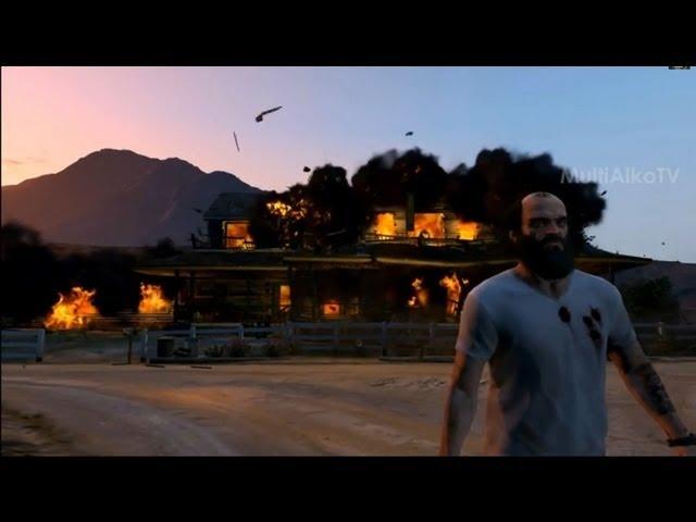 Прохождение GTA 5, уничтожение лаборатории, Тревор