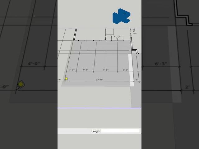 Make a Floorplan the Right Scale in SketchUp