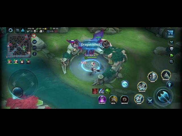 Crane 1v9 with 480 ms...30 kills? | Heroes Evolved