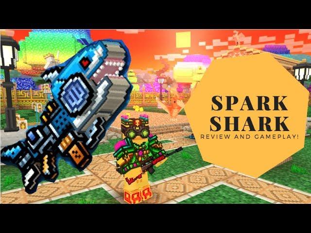 Spark Shark!!! [Review and Gameplay] Pixel Gun 3D