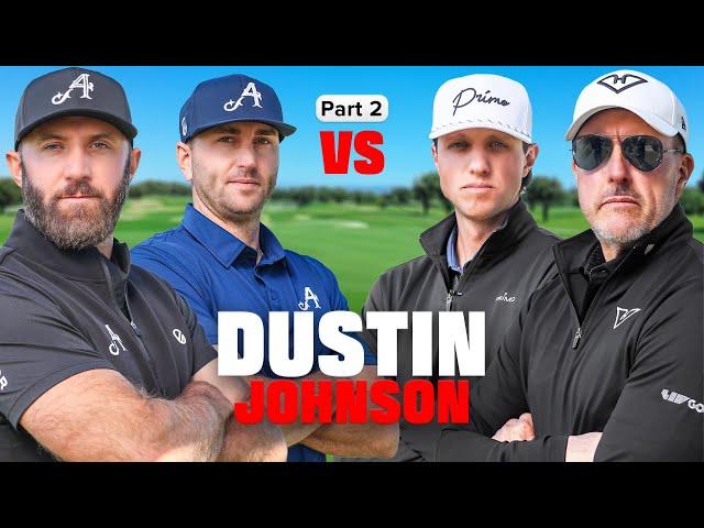 Can We Beat Dustin & Austin Johnson in a Golf Match? (2v2 Series EP.1)