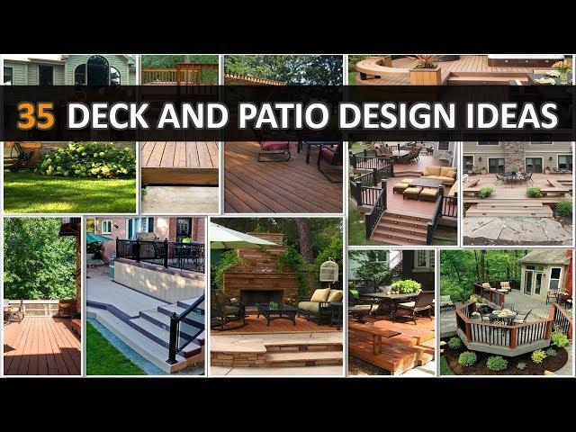 35 Deck and Patio Design Ideas - DecoNatic