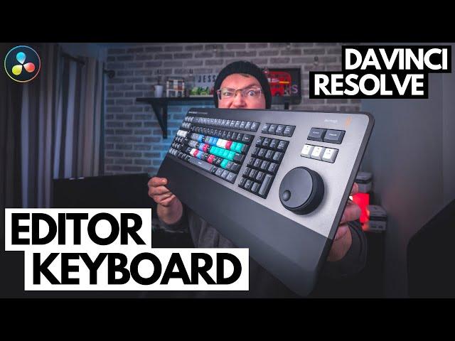 Blackmagic Design Davinci Resolve Editor Keyboard Overview & Review