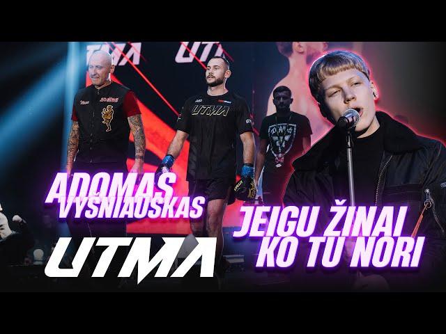 PULTARAŽINSKAS x ADOMAS VYŠNIAUSKAS | UTMA 10