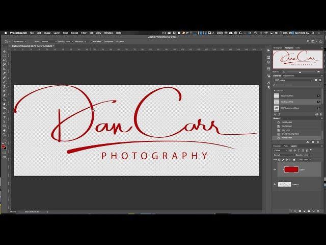 How to Change the Colour of Your Photologo in Photoshop