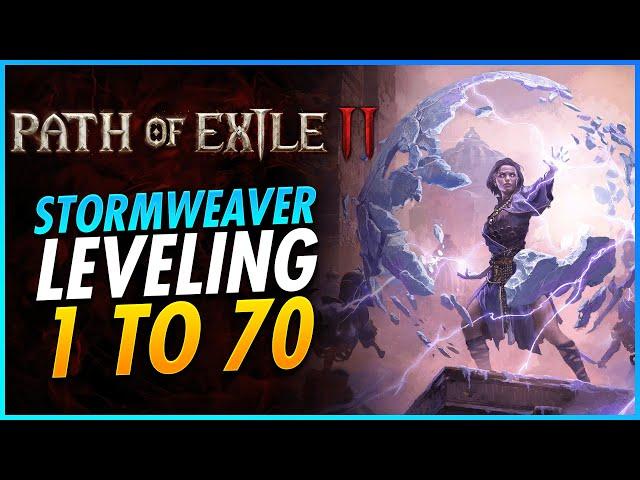 BEST Stormweaver Leveling Build Guide! BLAST 1-70 & Nuke Bosses - Path of Exile 2